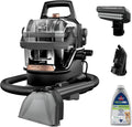 Green HydroSteam Multi-Purpose Portable Carpet and Upholstery Cleaner, Car and Auto Detailer, 3618, Black and Copper Harbor