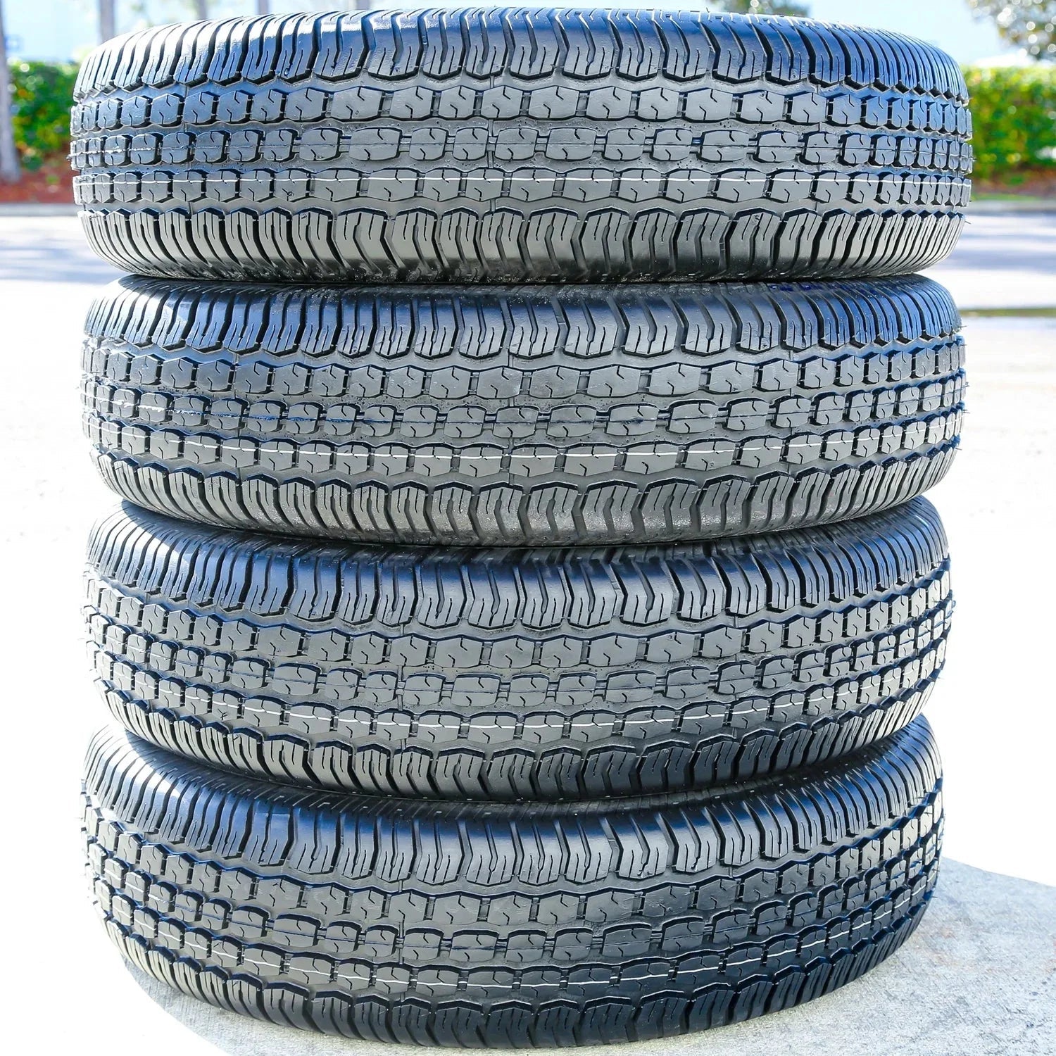 Set of All-Season Tires – Fits 1988–1992 Toyota Corolla LE, 1995–1996 Toyota Tercel DX